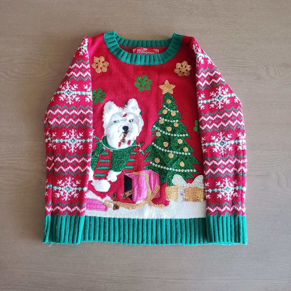Girls Festive Holiday Sweater Collection - Picture 5 of 7